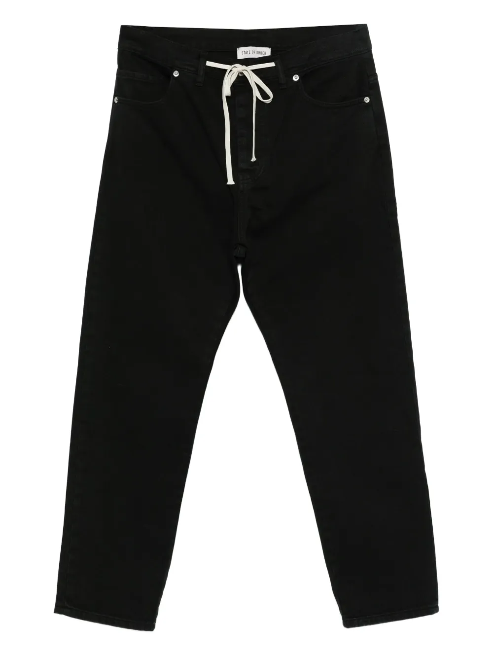 Джинсы с завязками STATE OF ORDER, черный
Джинсы с завязками STATE OF ORDER, черный