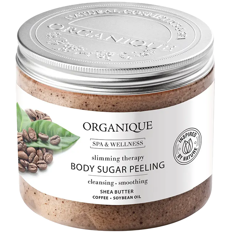 Organique сахарный скраб для тела для похудения, 200 мл
Organique сахарный скраб для тела для похудения, 200 мл