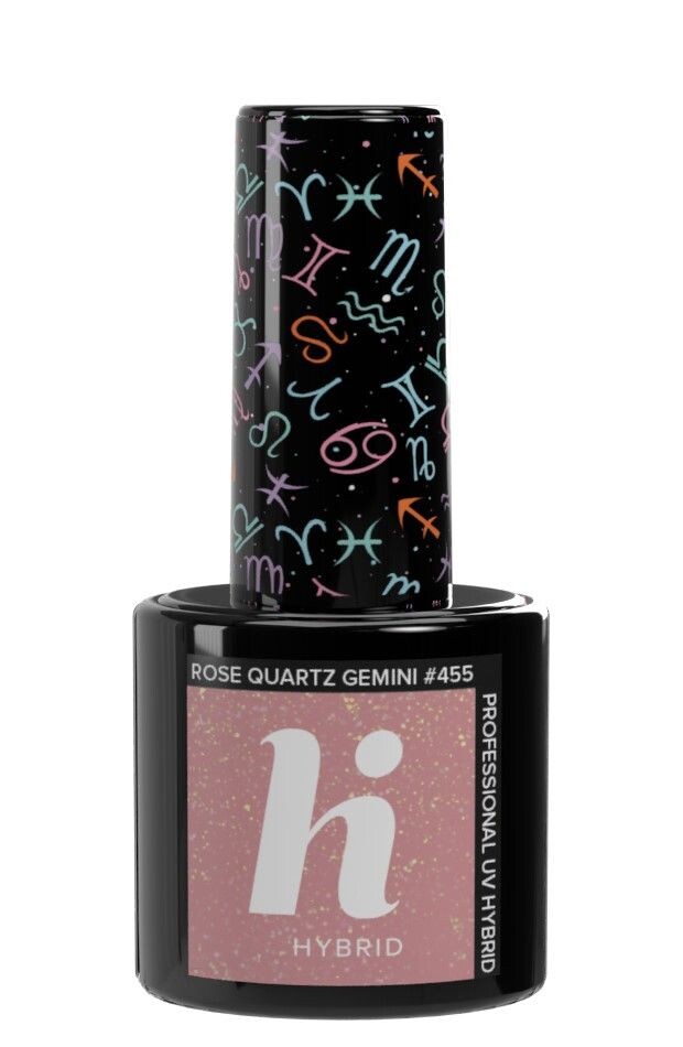 Hi Hybrid Hi Zodiac гибридный лак для ногтей, 455 Rose Quartz Gemini 
Hi Hybrid Hi Zodiac гибридный лак для ногтей, 455 Rose Quartz Gemini
