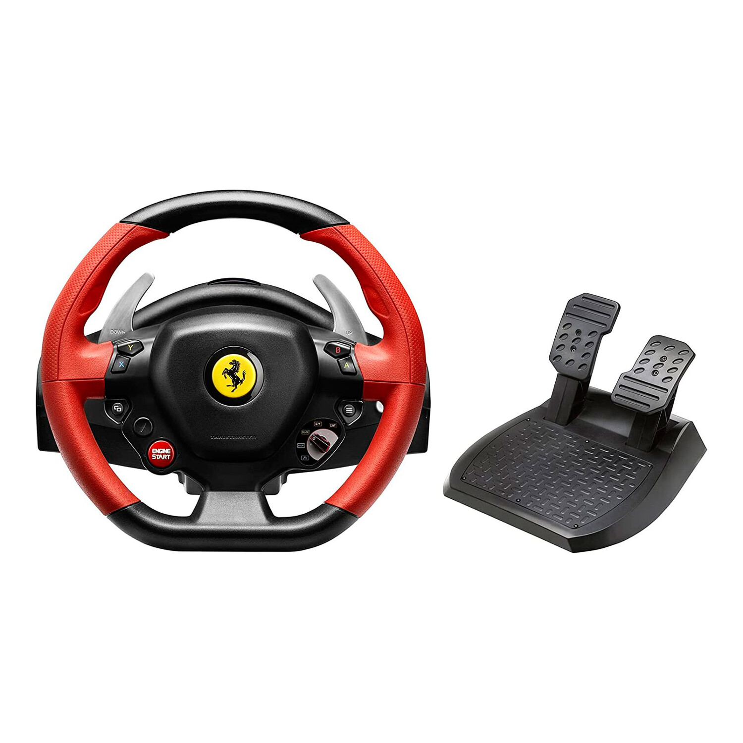 Руль Thrustmaster Ferrari 458 Spider Racing Wheel, черный/красный
Руль Thrustmaster Ferrari 458 Spider Racing Wheel, черный/красный
