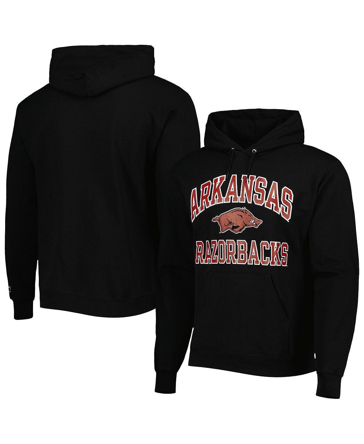 Мужская черная толстовка с капюшоном arkansas razorbacks high motor pullover Champion, черный
Мужская черная толстовка с капюшоном arkansas razorbacks high motor pullover Champion, черный