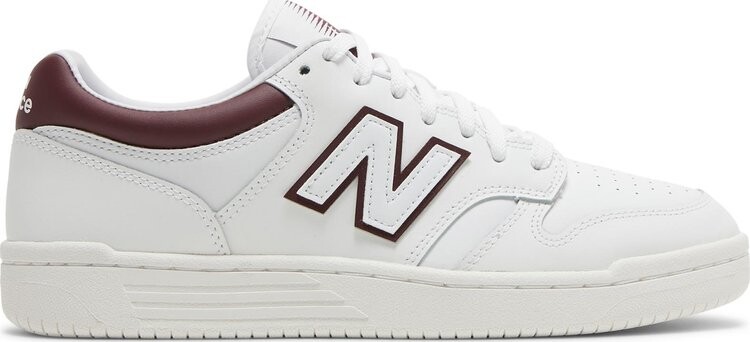 Кроссовки New Balance 480 'White Burgundy', белый
Кроссовки New Balance 480 'White Burgundy', белый