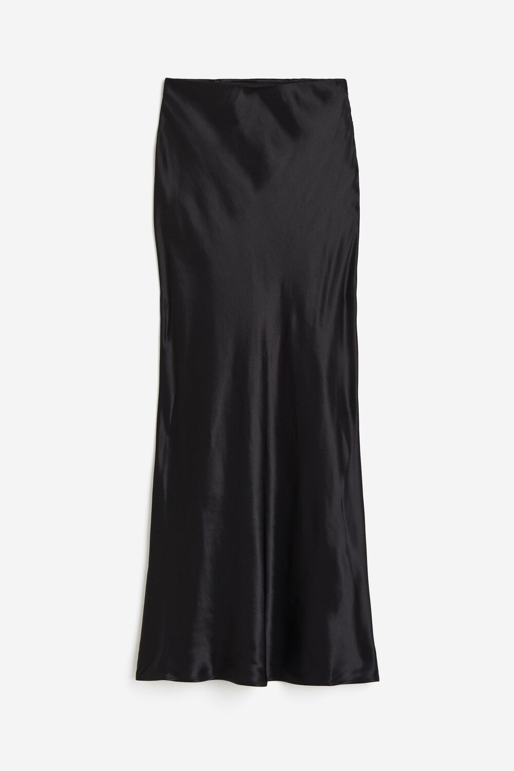 Юбка H&M Satin Maxi, черный 
Юбка H&M Satin Maxi, черный