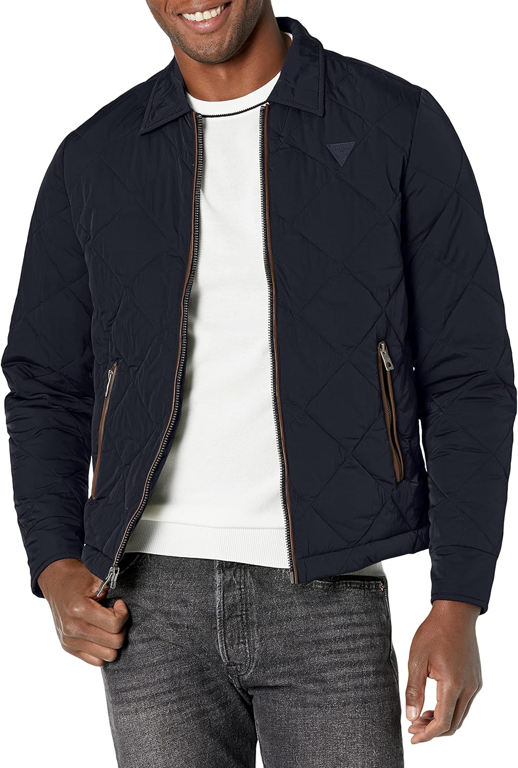 Ветровка Coach из нейлона для мужчин GUESS, Deep Marine
Ветровка Coach из нейлона для мужчин GUESS, Deep Marine