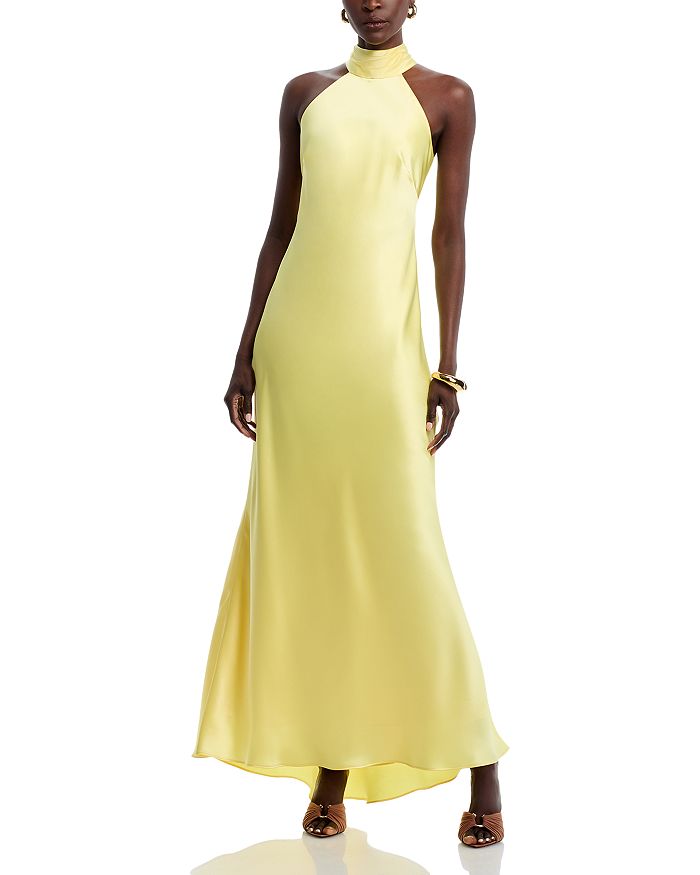 Безрукавное сатиновое платье - эксклюзив AQUA, желтый
Безрукавное сатиновое платье - эксклюзив AQUA, желтый