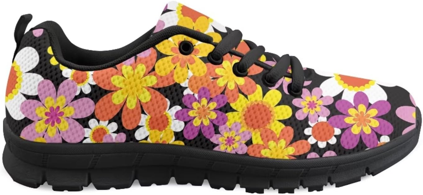 Унисекс кроссовки для женщин с тропическим цветочным рисунком, теннисные и беговые, легкие, с сетчатым верхом, спортивные, для тренажерного зала, с подошвой из EVA Getelinseng, Cottagecore Groovy Flower
Унисекс кроссовки для женщин с тропическим цветочным рисунком, теннисные и беговые, легкие, с сетчатым верхом, спортивные, для тренажерного зала, с подошвой из EVA Getelinseng, Cottagecore Groovy Flower