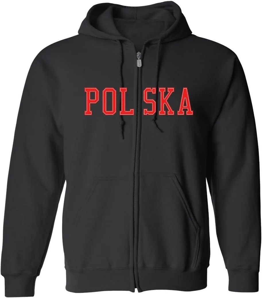Толстовка с молнией Poland Black Tultex
Толстовка с молнией Poland Black Tultex