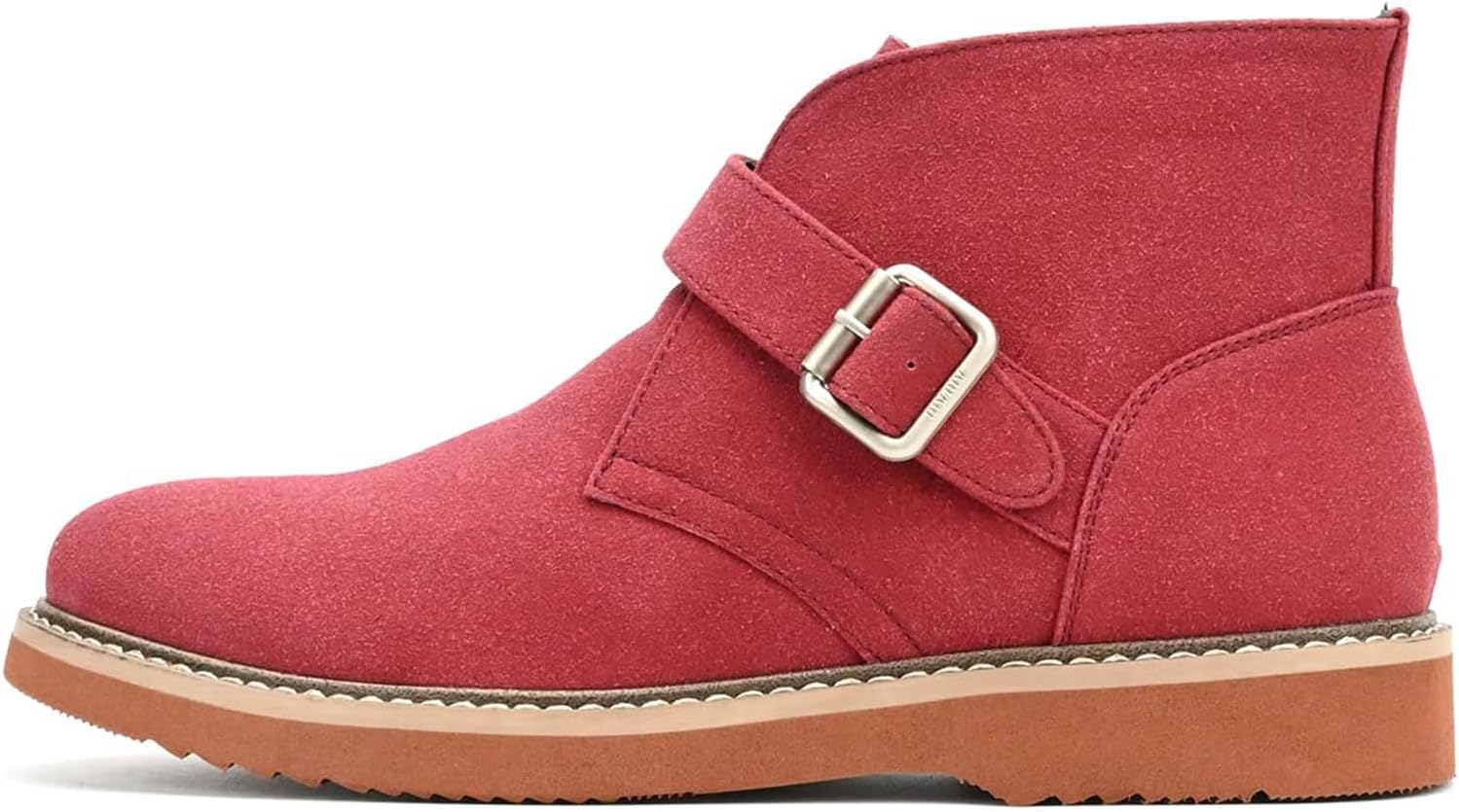 Мужские замшевые чука-бутсы с пряжкой, ретро с круглым носком, массивным каблуком, противоскользящие, на короткой носке, для повседневной носки, походов, прогулок и работы Bedgmdeg, красный
Мужские замшевые чука-бутсы с пряжкой, ретро с круглым носком, массивным каблуком, противоскользящие, на короткой носке, для повседневной носки, походов, прогулок и работы Bedgmdeg, красный
