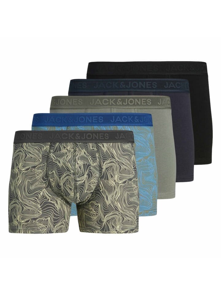 Боксеры Jack & Jones short 5er Pack, цвет grün/blau/schwarz
Боксеры Jack & Jones short 5er Pack, цвет grün/blau/schwarz