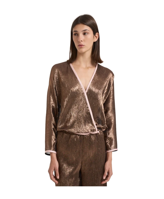 Розовая рубашка в стиле кимоно Lamã Forte Forte, розовый
Розовая рубашка в стиле кимоно Lamã Forte Forte, розовый