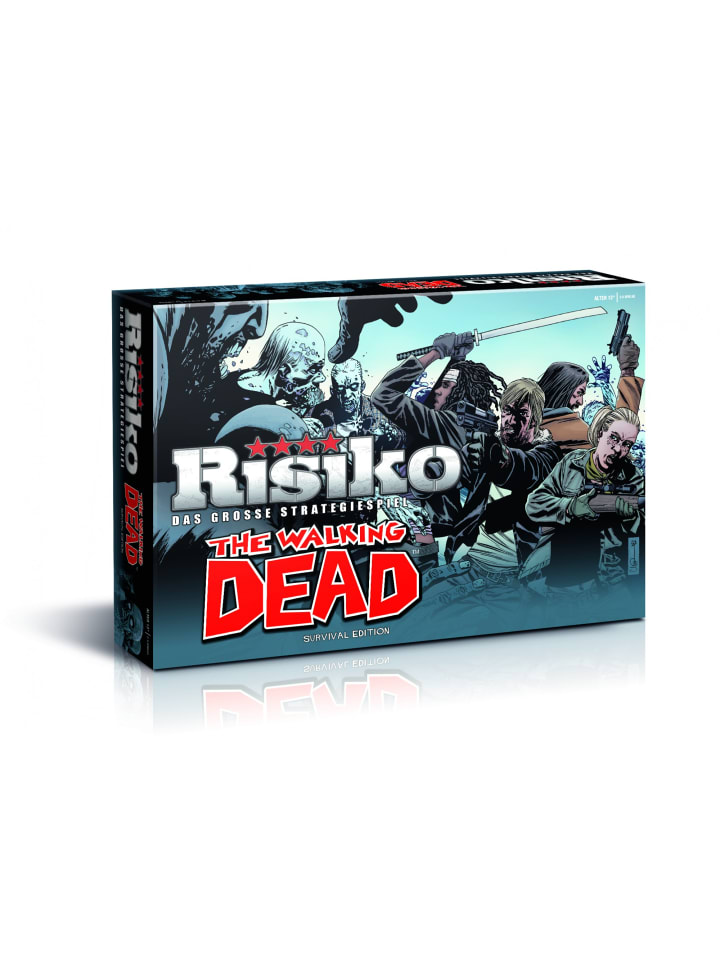 Winning Moves Risk - The Walking Dead на немецком языке, в цвете
Winning Moves Risk - The Walking Dead на немецком языке, в цвете