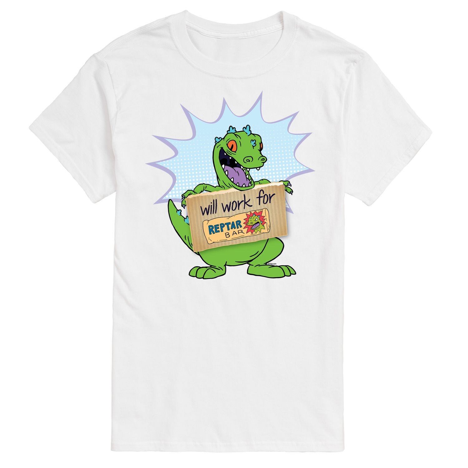 Футболка с графическими рисунками Big & Tall Rugrats Reptar Work Nickelodeon, белый
Футболка с графическими рисунками Big & Tall Rugrats Reptar Work Nickelodeon, белый
