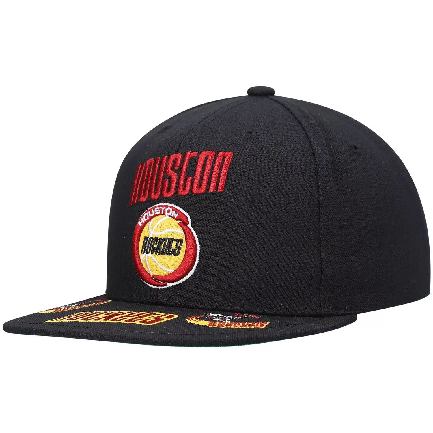 Мужская черная мужская кепка Snapback Mitchell & Ness Houston Rockets из твердой древесины с загрузкой спереди
Мужская черная мужская кепка Snapback Mitchell & Ness Houston Rockets из твердой древесины с загрузкой спереди