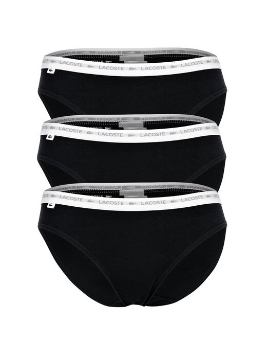 Трусы, упаковка из 3 шт. Lacoste, черный
Трусы, упаковка из 3 шт. Lacoste, черный