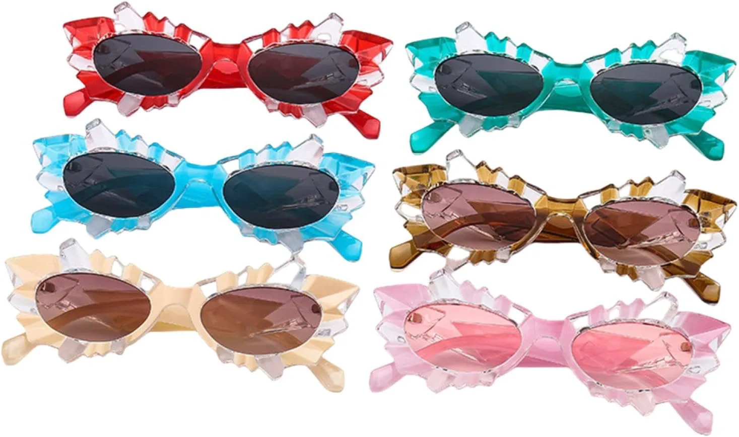 Солнцезащитные очки неправильной формы «кошачий глаз» для женщин в стиле стимпанк, солнцезащитные очки, защитные очки от УФ-излучения UV400 VVTWSSW, C4brown-brown
Солнцезащитные очки неправильной формы «кошачий глаз» для женщин в стиле стимпанк, солнцезащитные очки, защитные очки от УФ-излучения UV400 VVTWSSW, C4brown-brown