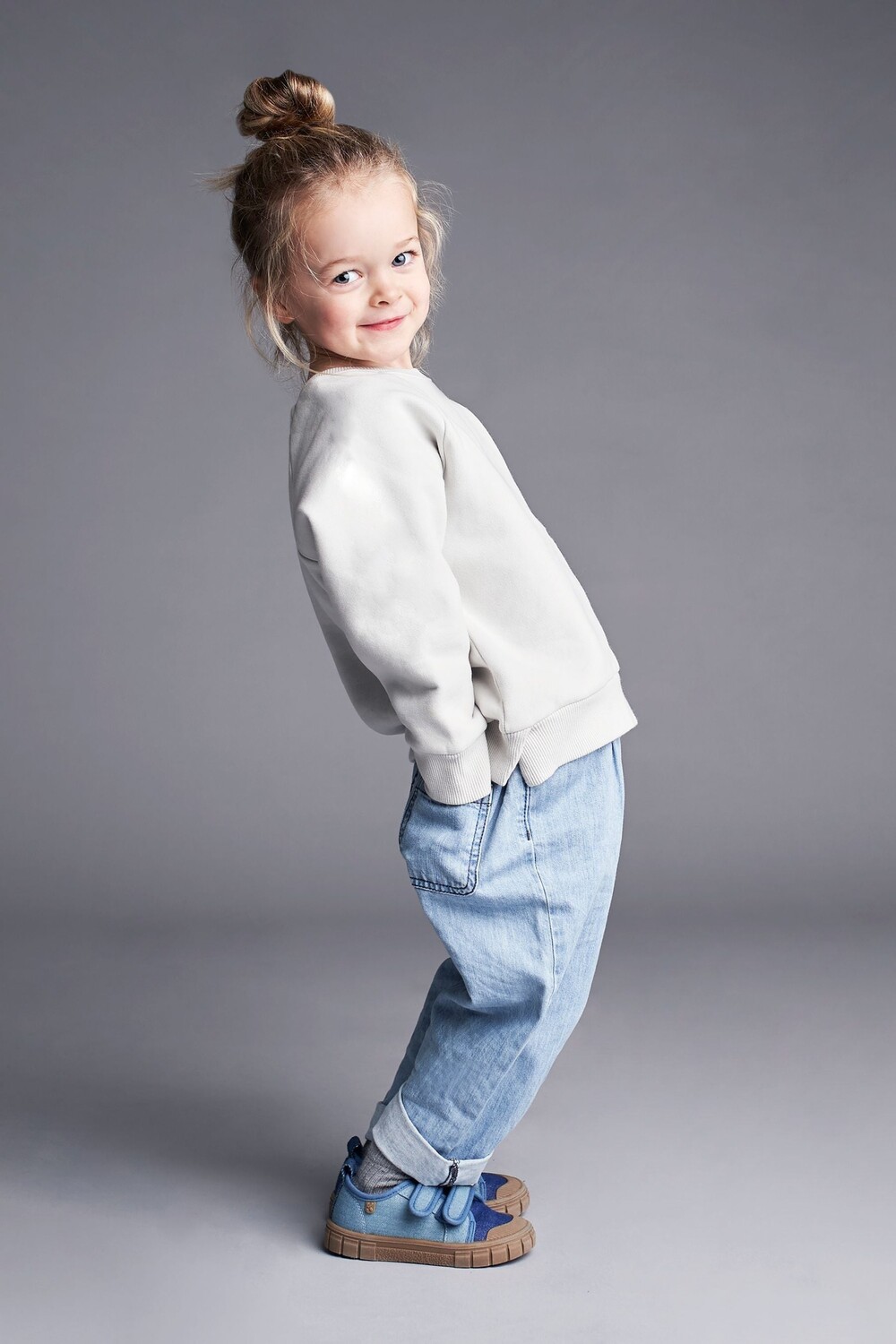 Джинсы бочонка Kidly, синий
Джинсы бочонка Kidly, синий