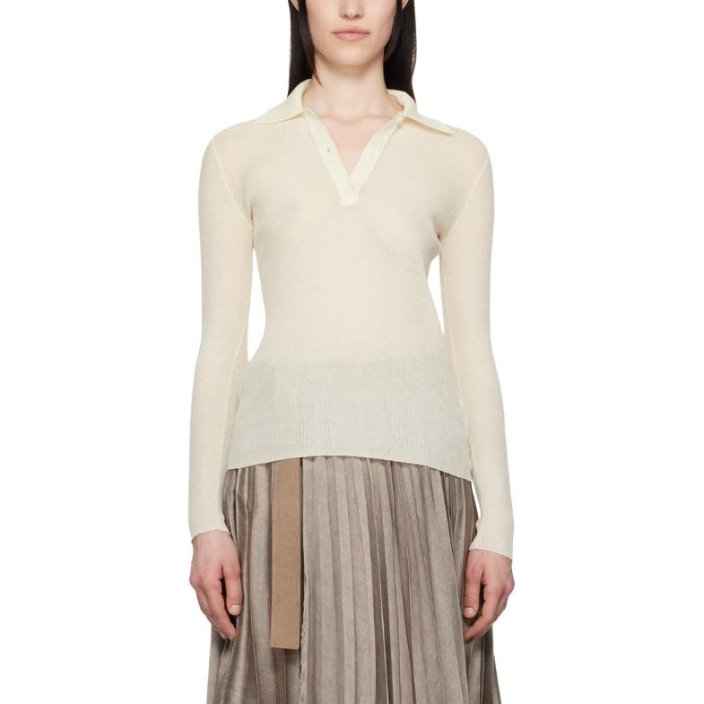 Logo patch Polo Shirt Moncler, Ecru
Logo patch Polo Shirt Moncler, Ecru