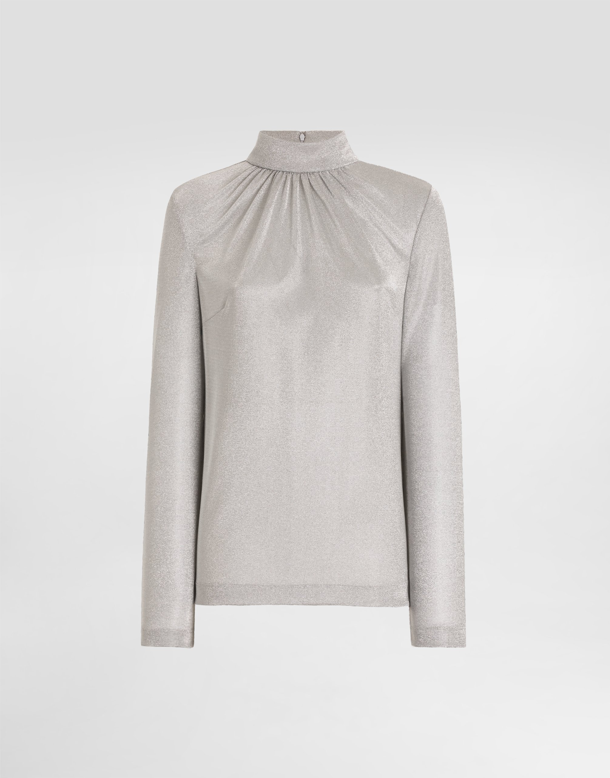 Топ из ламе-жерси Dolce & Gabbana, серебряный
Топ из ламе-жерси Dolce & Gabbana, серебряный