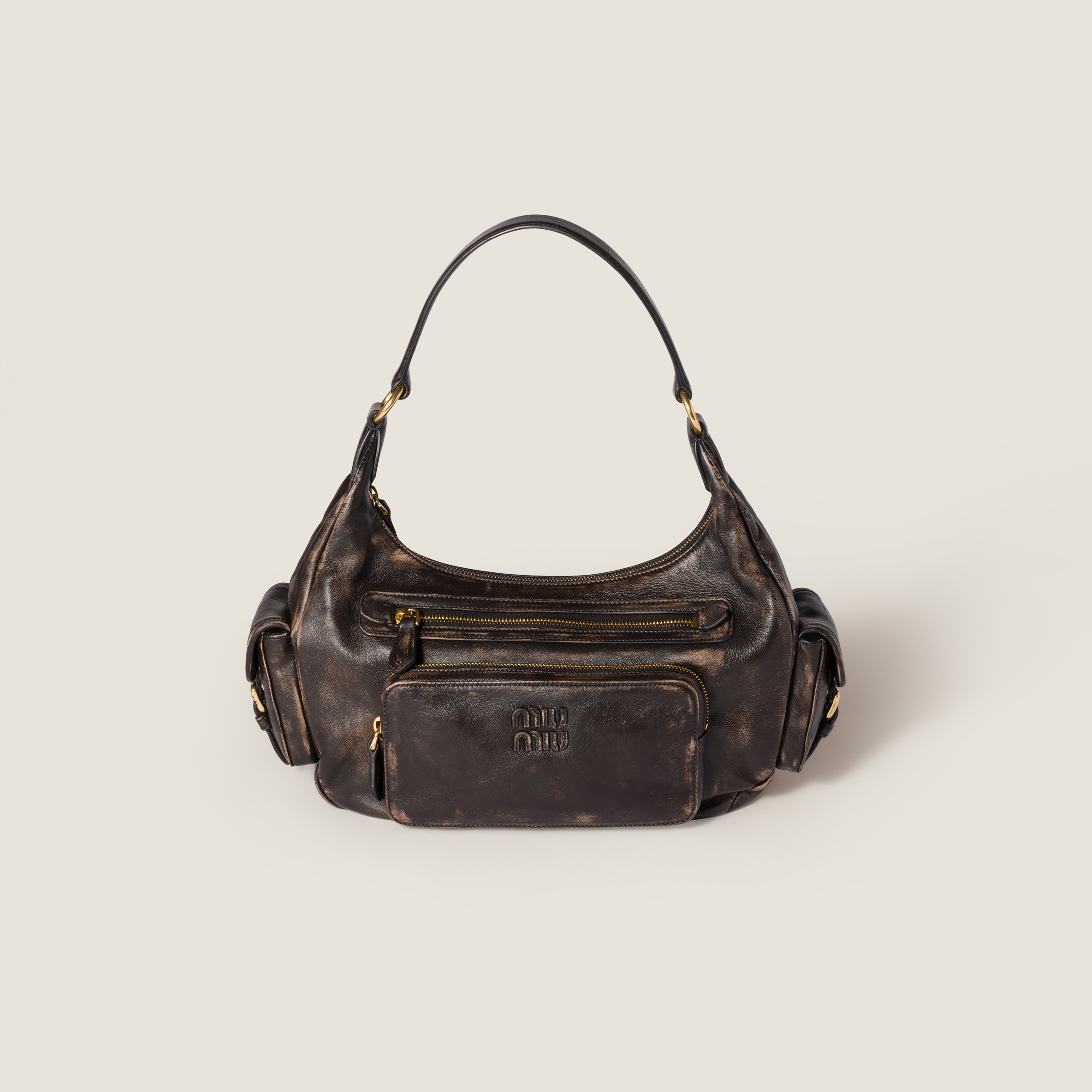 Сумка pocket из наппы MIU MIU, кофе
Сумка pocket из наппы MIU MIU, кофе
