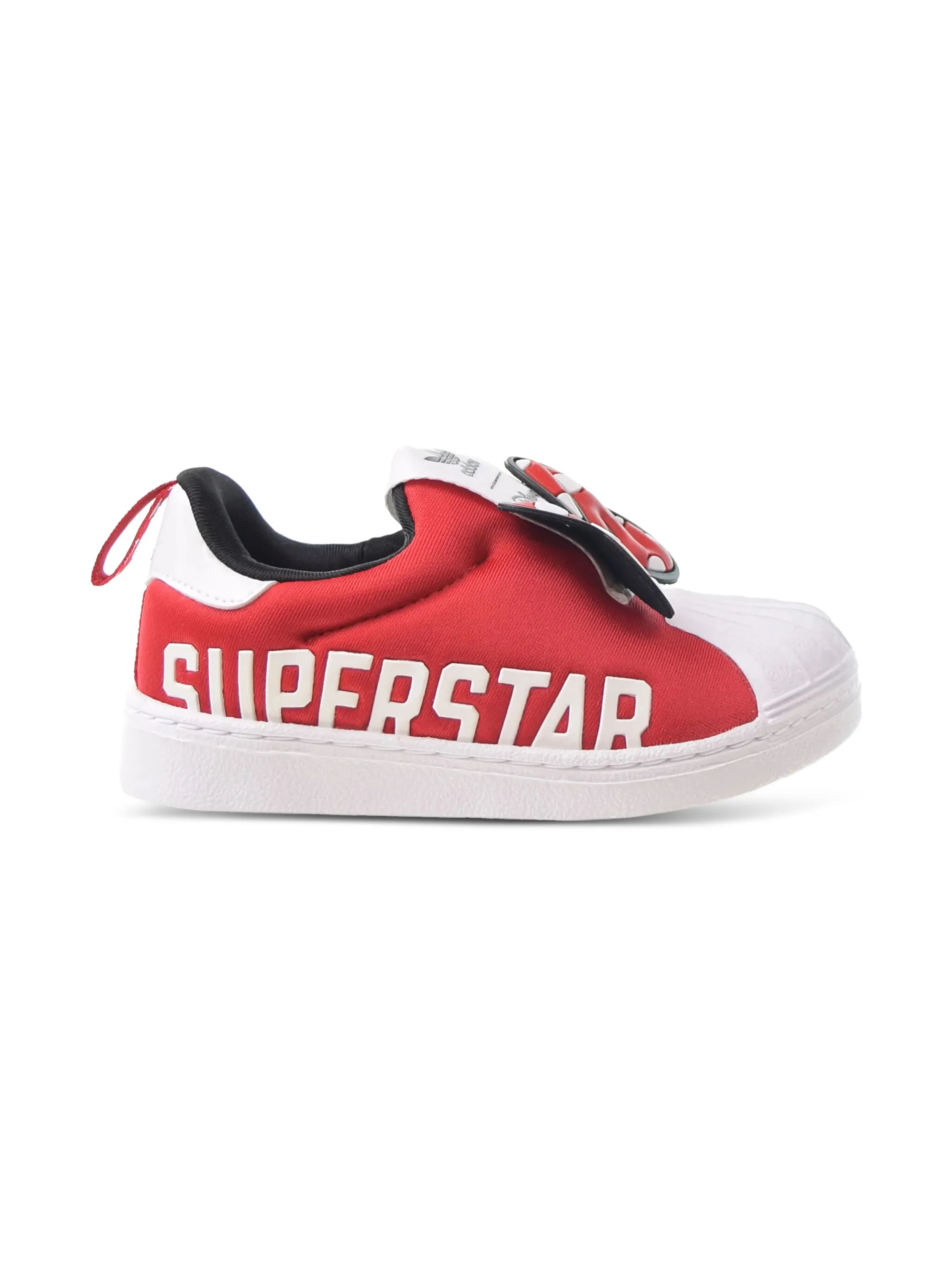 Кроссовки Superstar 360 Minnie Mouse - White/Scarlet/Black из коллаборации с Disney Adidas Kids, белый
Кроссовки Superstar 360 Minnie Mouse - White/Scarlet/Black из коллаборации с Disney Adidas Kids, белый