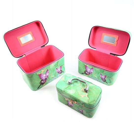 Футляр для косметики «Бабочка» Набор футляров-органайзеров для косметики, 3 шт. Midex
Футляр для косметики «Бабочка» Набор футляров-органайзеров для косметики, 3 шт. Midex