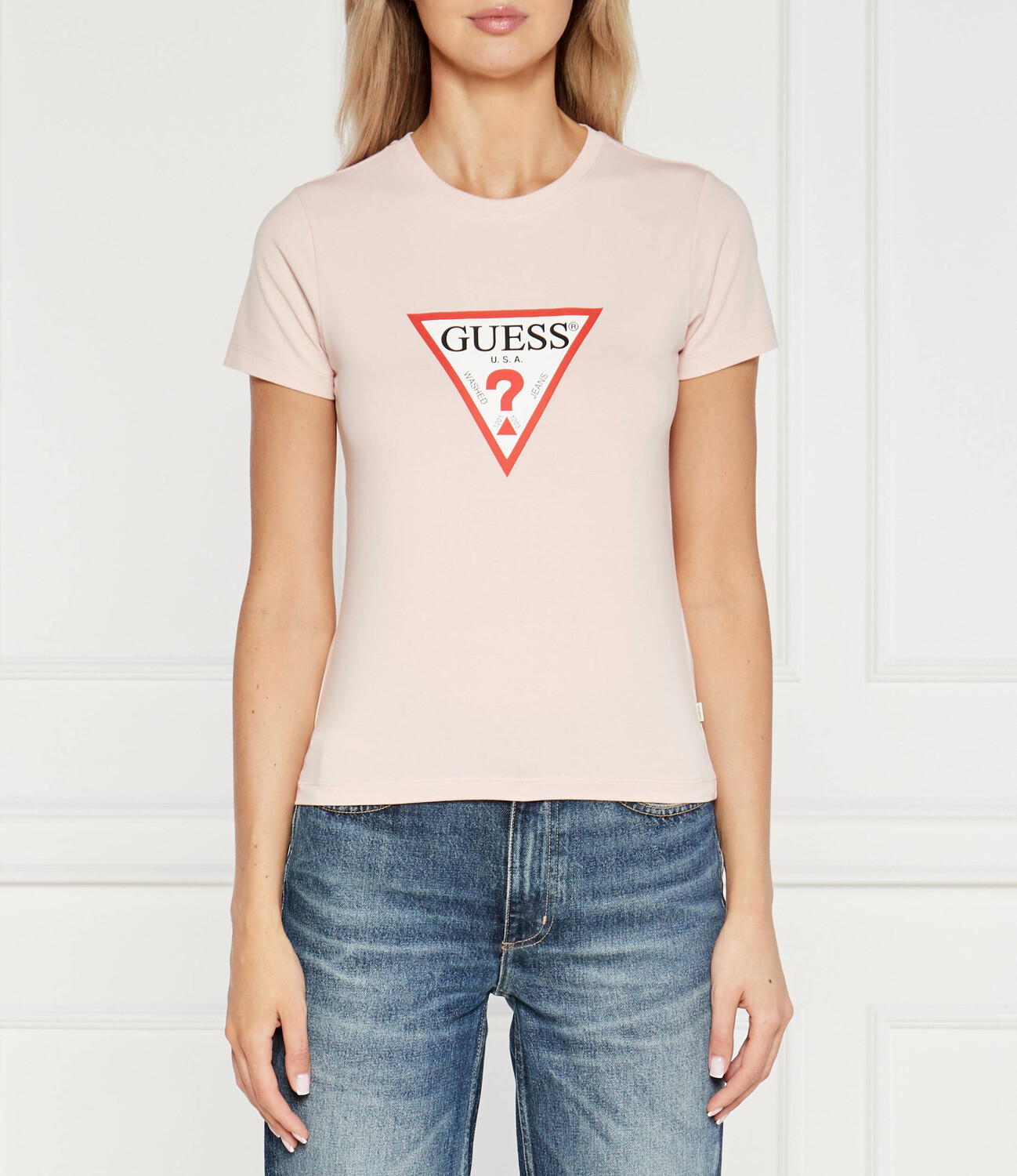 Футболка Guess Jeans ICONIC Slim Fit, пудрово-розовый
Футболка Guess Jeans ICONIC Slim Fit, пудрово-розовый