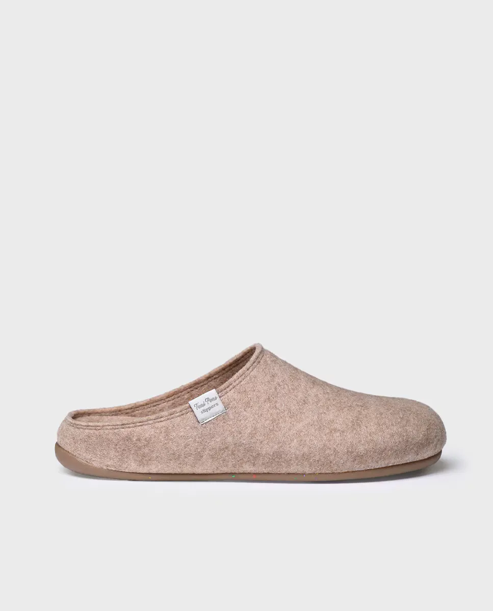 Мужские тапочки из переработанного войлока Toni Pons, бежевый
Мужские тапочки из переработанного войлока Toni Pons, бежевый