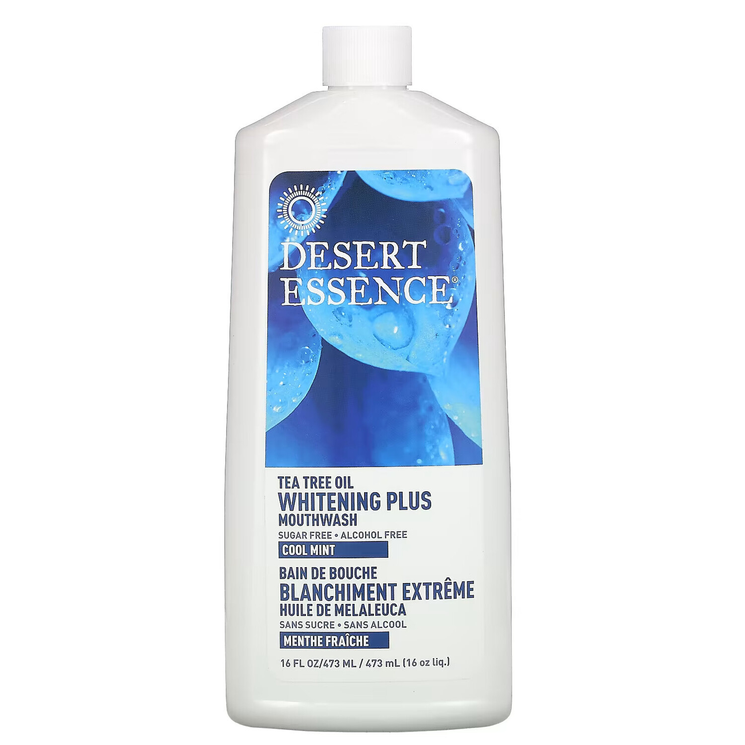Desert Essence, Масло чайного дерева, отбеливающая жидкость для полоскания рта, прохладная мята, 473 мл (16 жидк. Унций)
Desert Essence, Масло чайного дерева, отбеливающая жидкость для полоскания рта, прохладная мята, 473 мл (16 жидк. Унций)