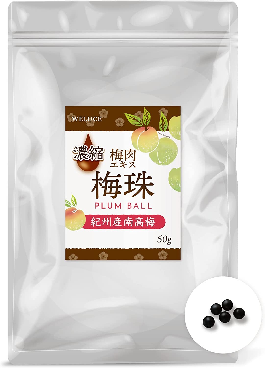 Экстракт мякоти сливы Weluce Plum Ball, 50 г
Экстракт мякоти сливы Weluce Plum Ball, 50 г