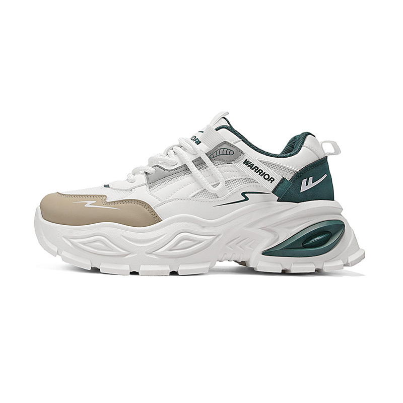 WARRIOR Мужские кроссовки low top chunky khaki с амортизацией, устойчивые к истиранию и увеличивающие рост
WARRIOR Мужские кроссовки low top chunky khaki с амортизацией, устойчивые к истиранию и увеличивающие рост