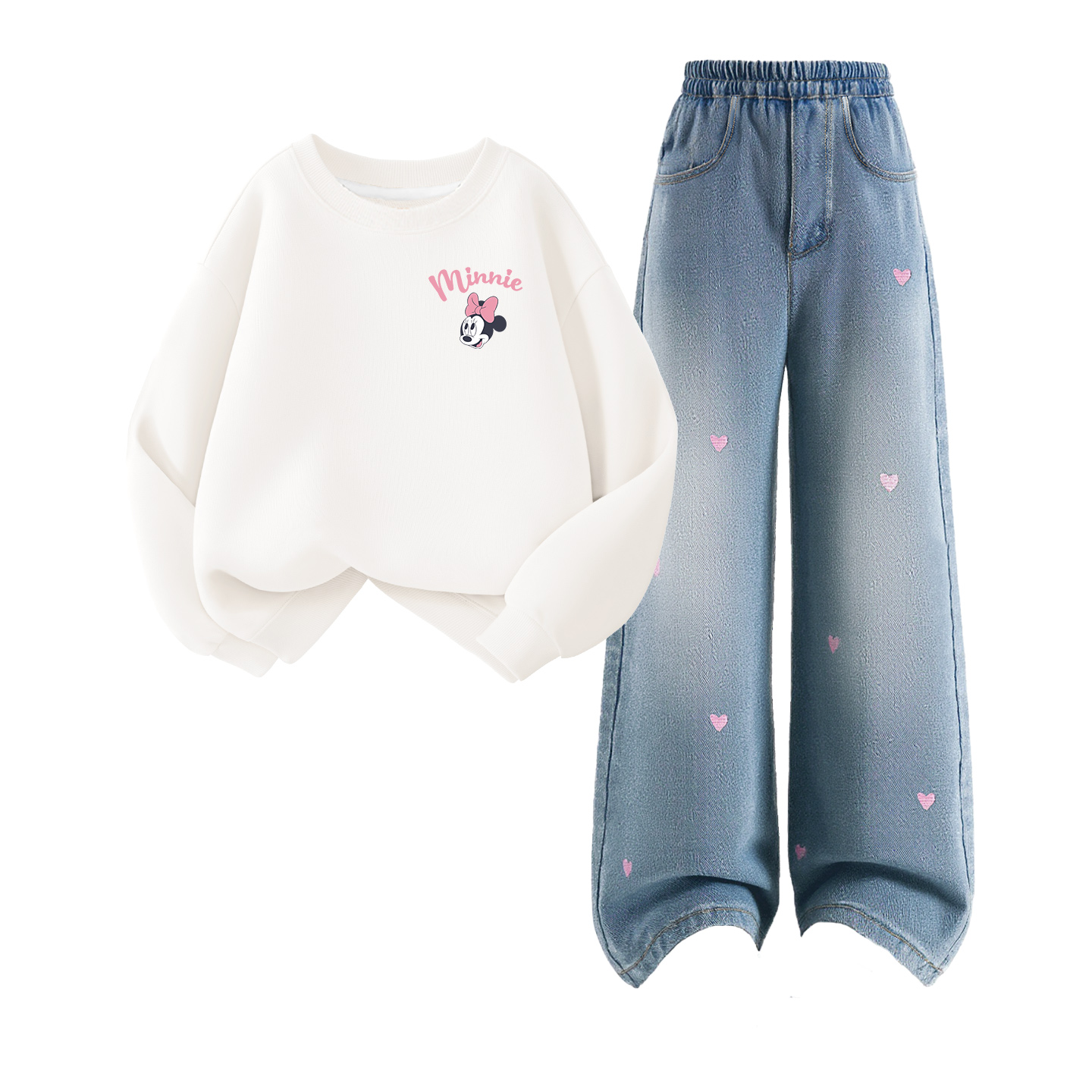 Детская повседневная спортивная одежда Disney, Di Lift Eye K White+Solid Color Sea Salt Blue
Детская повседневная спортивная одежда Disney, Di Lift Eye K White+Solid Color Sea Salt Blue