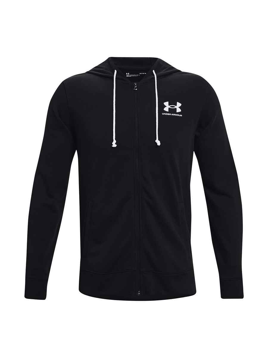 Спортивная толстовка с капюшоном на молнии UNDER ARMOUR Rival, черный
Спортивная толстовка с капюшоном на молнии UNDER ARMOUR Rival, черный