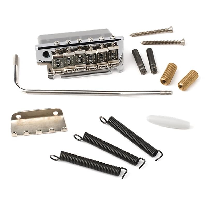 Сборка тремоло американского стандарта Stratocaster, хром Fender American Standard Stratocaster Tremolo Bridge Assembly, Chrome
Сборка тремоло американского стандарта Stratocaster, хром Fender American Standard Stratocaster Tremolo Bridge Assembly, Chrome