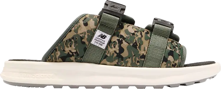 Сандалии New Balance Camo Sandal, зеленый
Сандалии New Balance Camo Sandal, зеленый