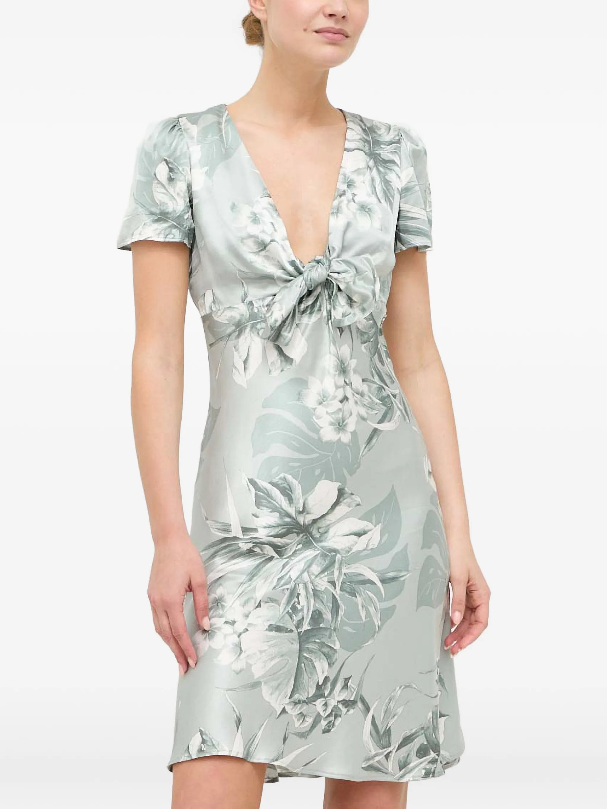 Платье мини с цветочным принтом Guess Usa, синий
Платье мини с цветочным принтом Guess Usa, синий