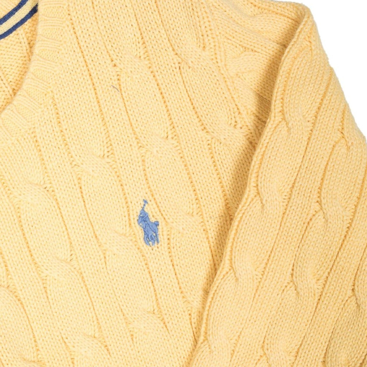 Свитер светло-желтый детский Polo Ralph Lauren
Свитер светло-желтый детский Polo Ralph Lauren