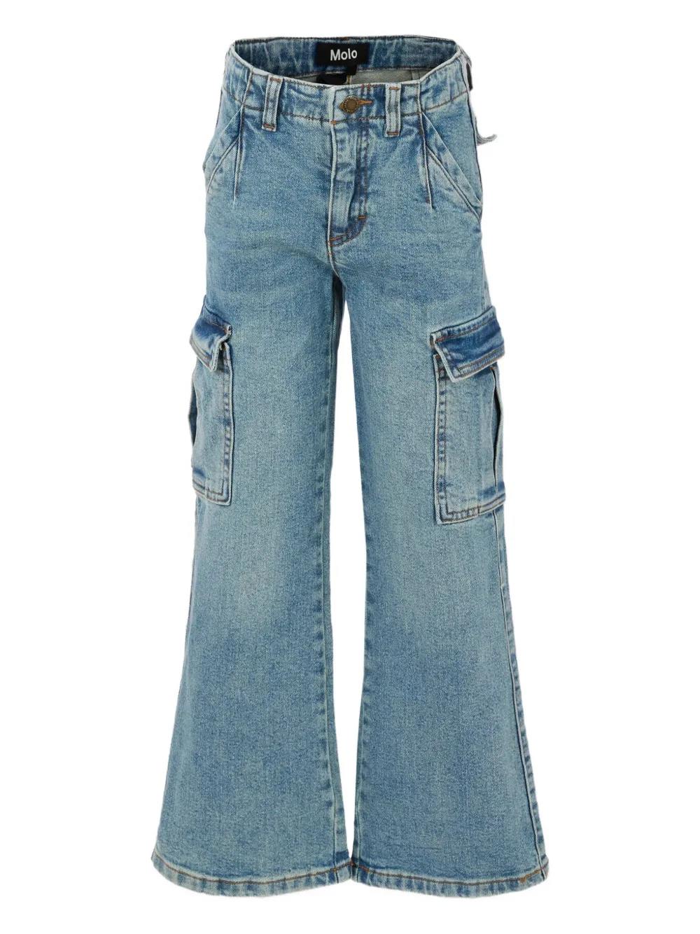 Джинсы с карманами-карго Molo, синий
Джинсы с карманами-карго Molo, синий