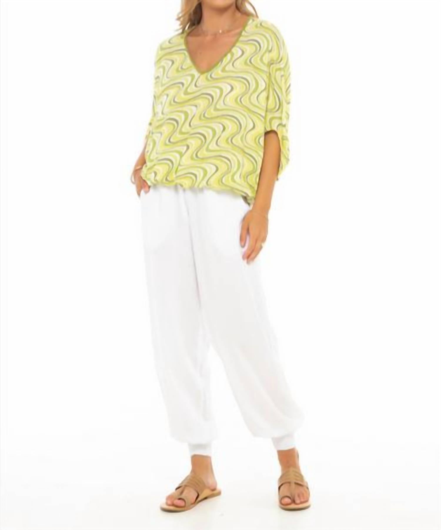 Топ Miami Deam Wave цвета лайм SKEMO, цвет lime
Топ Miami Deam Wave цвета лайм SKEMO, цвет lime