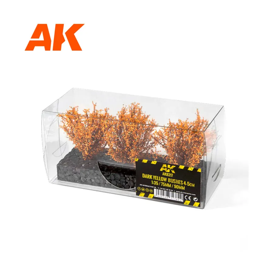 Темно-желтые кусты, Vegetation - Plants (1:32) (1:35) (AK-Interactive)
Темно-желтые кусты, Vegetation - Plants (1:32) (1:35) (AK-Interactive)