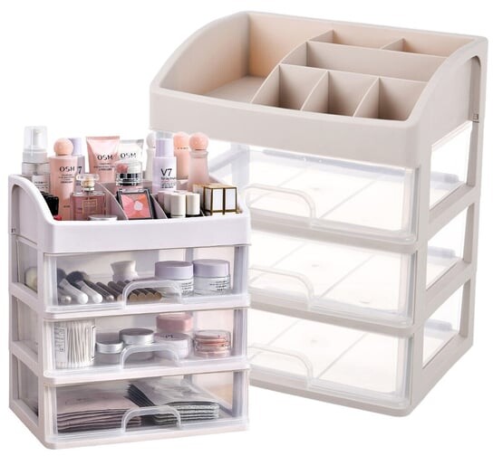 Коробка-органайзер для ящиков для косметики XXL D618, elektrostator
Коробка-органайзер для ящиков для косметики XXL D618, elektrostator