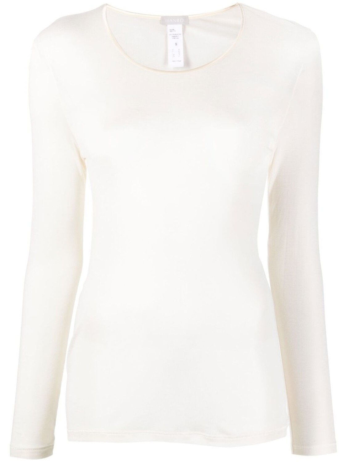 Шелковый топ с длинными рукавами Hanro, нейтральный цвет
Шелковый топ с длинными рукавами Hanro, нейтральный цвет