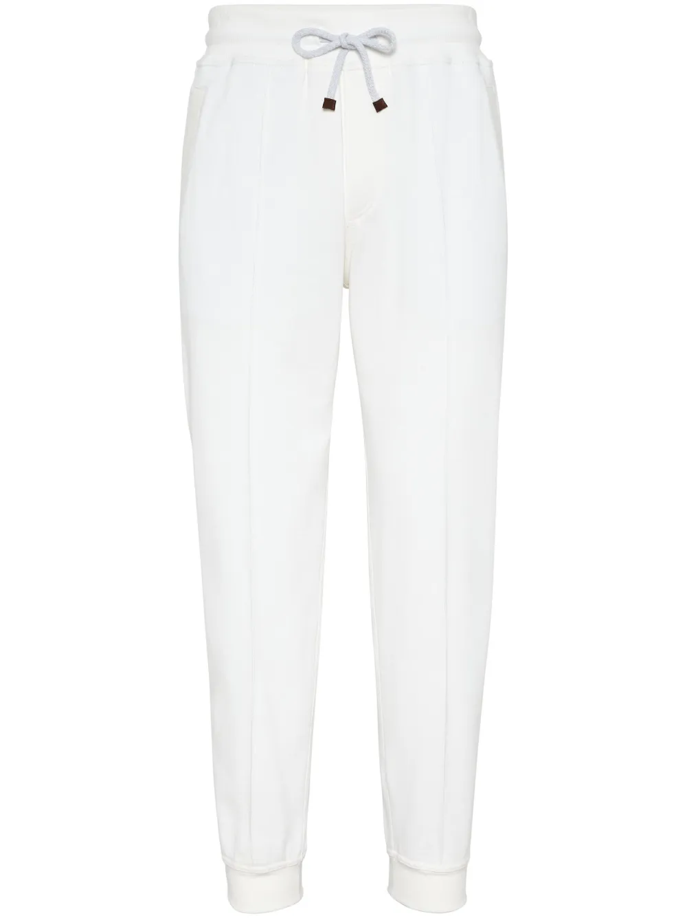 Зауженные спортивные брюки Brunello Cucinelli, белый
Зауженные спортивные брюки Brunello Cucinelli, белый