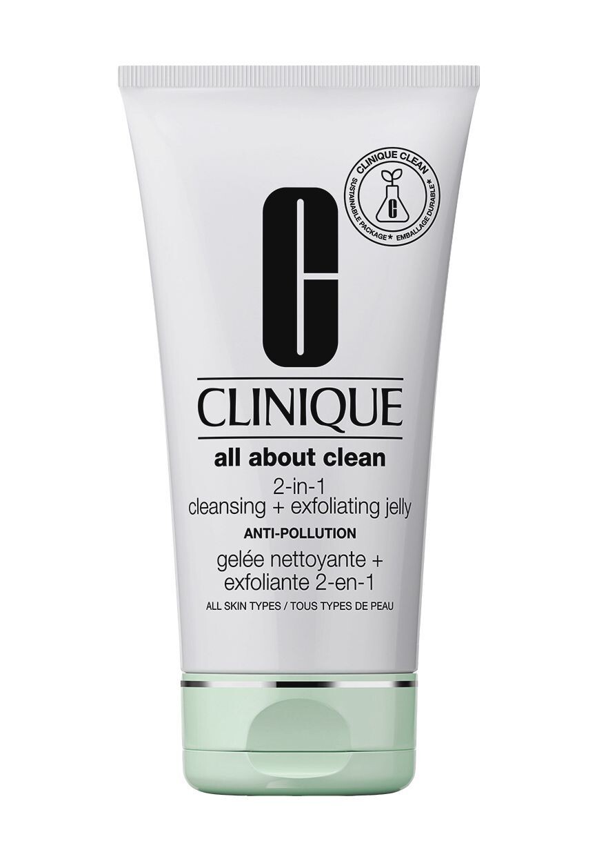2-в-1 Очищающее + Отшелушивающее желе CLINIQUE
2-в-1 Очищающее + Отшелушивающее желе CLINIQUE