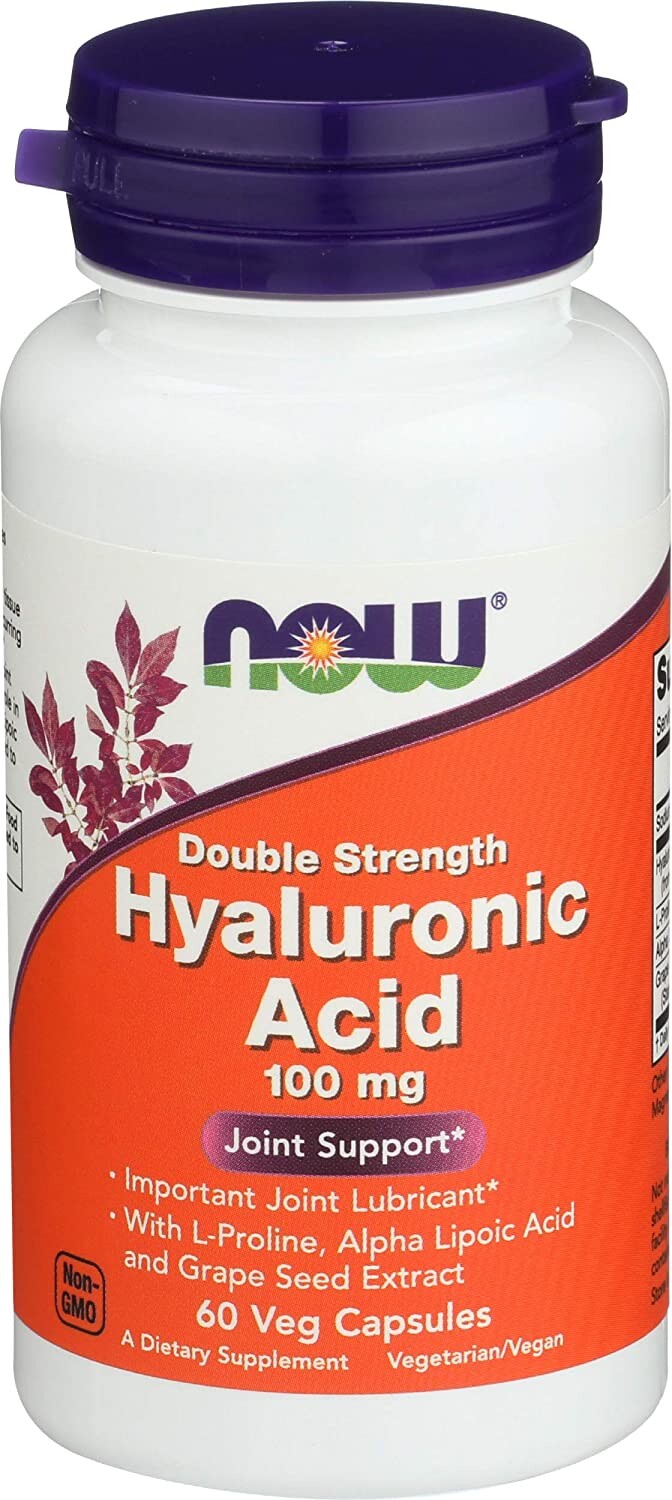 Добавка NOW Foods, Hyaluronic Acid, Double Concentrate, 100 mg, 60 капсул
Добавка NOW Foods, Hyaluronic Acid, Double Concentrate, 100 mg, 60 капсул