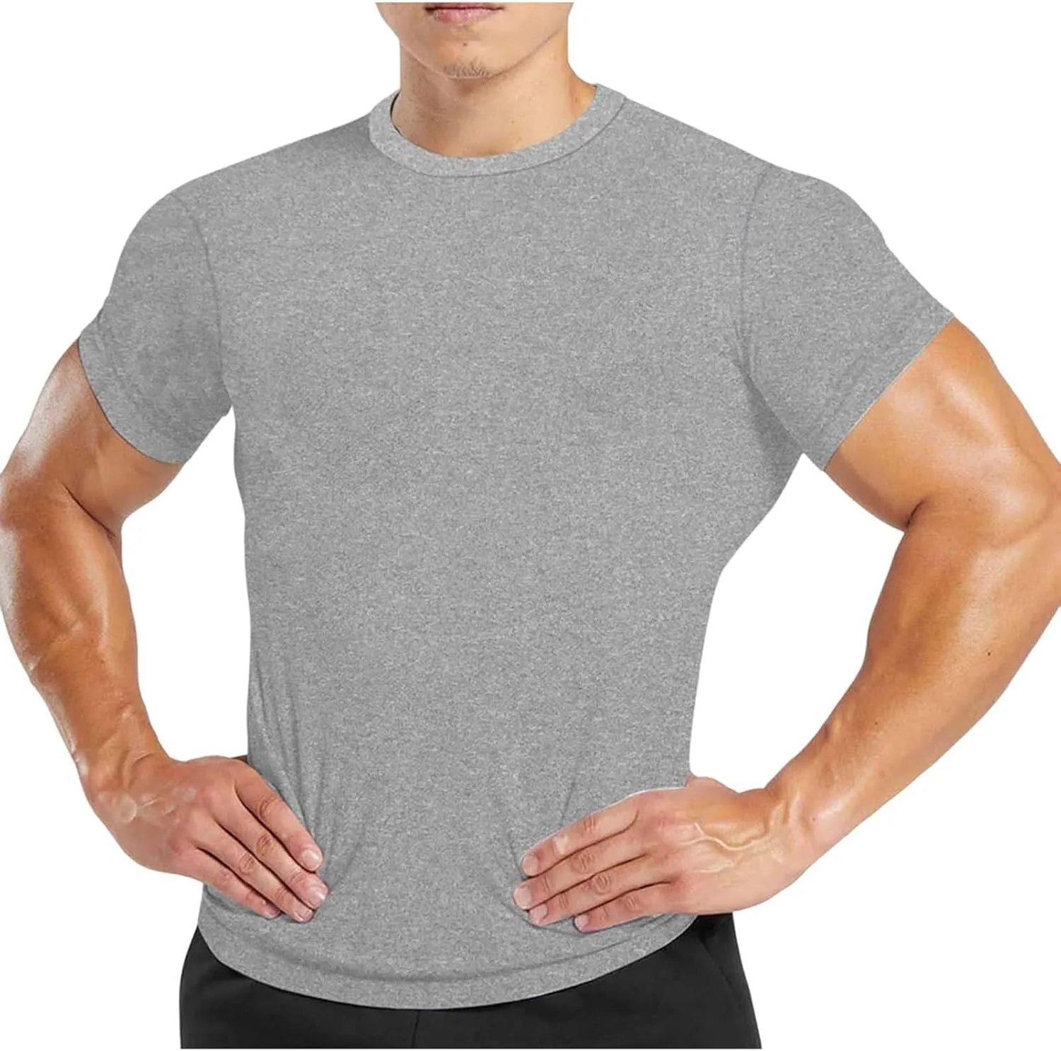 Мужская футболка для тренировок с коротким рукавом Moisture Wicking Quick Dry
Мужская футболка для тренировок с коротким рукавом Moisture Wicking Quick Dry
