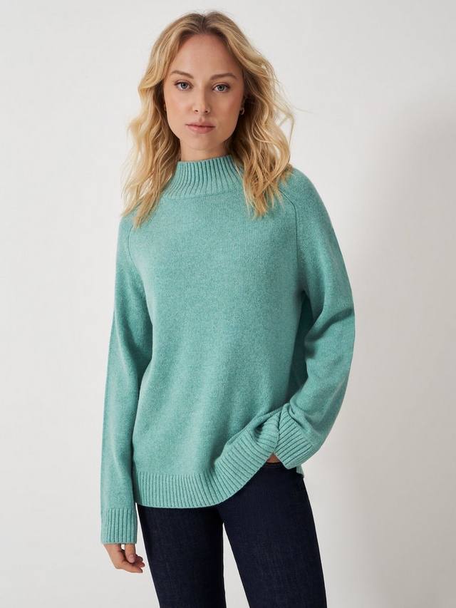Джемпер с воронкообразным вырезом из смеси шерсти мериноса Crew Clothing, цвет Light Green
Джемпер с воронкообразным вырезом из смеси шерсти мериноса Crew Clothing, цвет Light Green