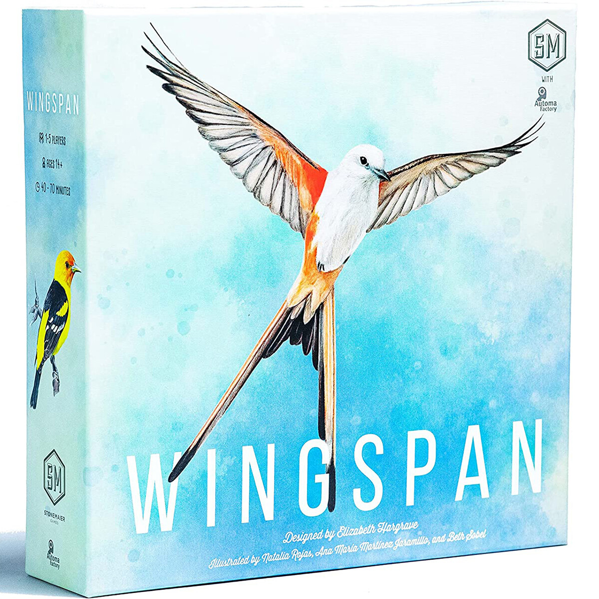Настольная игра Stonemaier Games Wingspan: A Bird-Collection 
Настольная игра Stonemaier Games Wingspan: A Bird-Collection