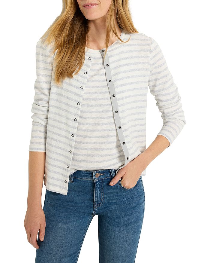 Кардиган в полоску на пуговицах NZT BY NIC+ZOE, серый
Кардиган в полоску на пуговицах NZT BY NIC+ZOE, серый