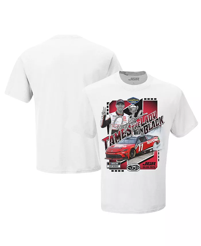 Мужская футболка с клетчатым флагом Denny Hamlin 2025 Goodyear 400 Race Winner в спортивном стиле, черная Joe Gibbs Racing Team Collection
Мужская футболка с клетчатым флагом Denny Hamlin 2025 Goodyear 400 Race Winner в спортивном стиле, черная Joe Gibbs Racing Team Collection