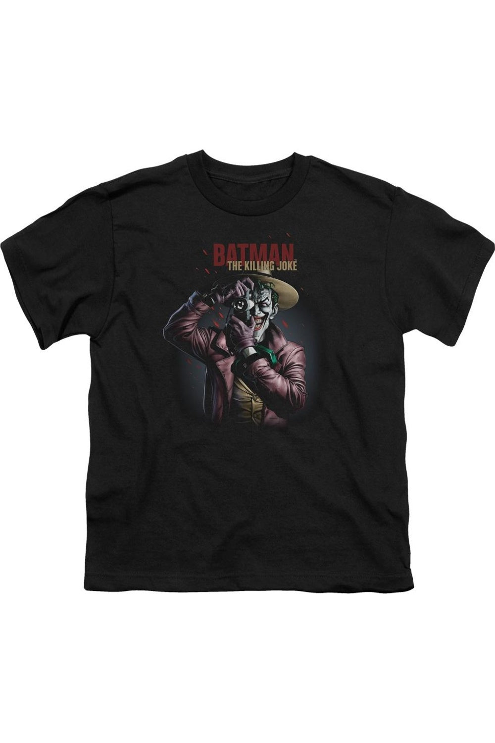Футболка с коротким рукавом для детей Batman Killing Joke Camera Gildan, черный
Футболка с коротким рукавом для детей Batman Killing Joke Camera Gildan, черный